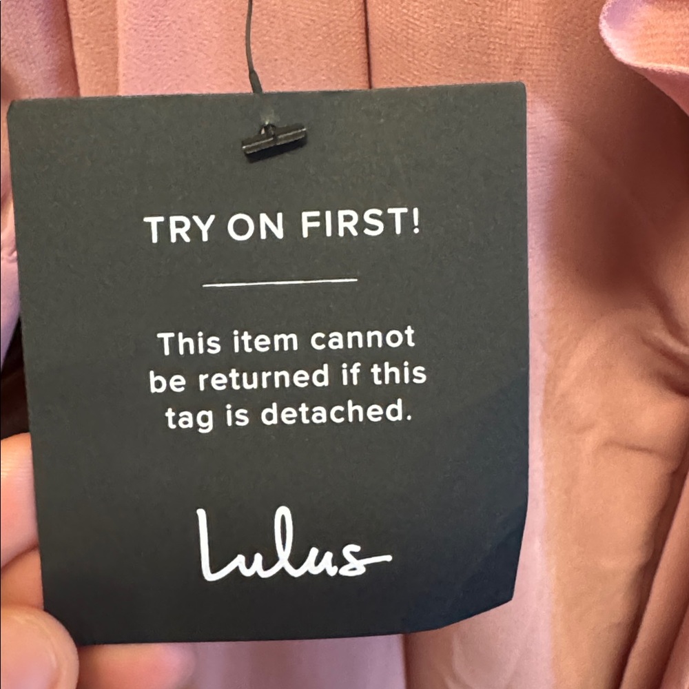 Lulu's Blush Long Sleeve Open Back Maxi Dress Dress Romantic Elegant Occasion - Picture 5 of 9